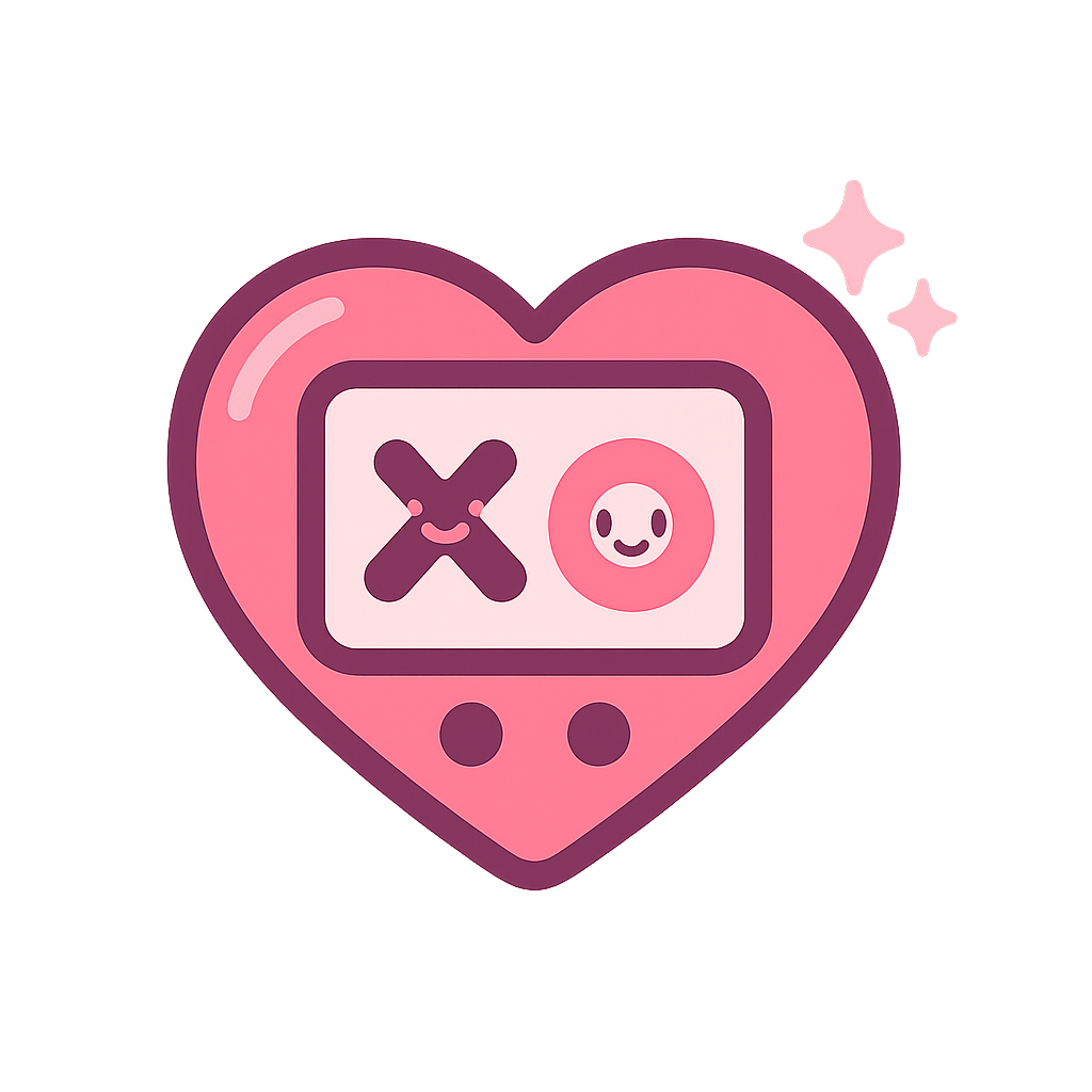 Tic-tac-toe heart icon